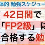 42日間で「FP2級」に独学で合格する勉強法 [超具体的 勉強スケジュール有りで学生・社会人の初心者にもオススメ！]